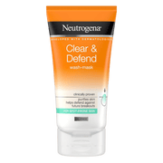 neutrogena clear & defend wash mask