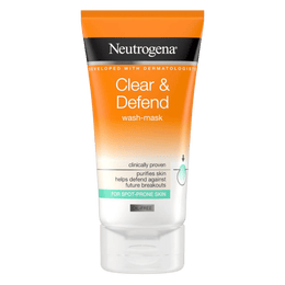 neutrogena clear & defend wash mask