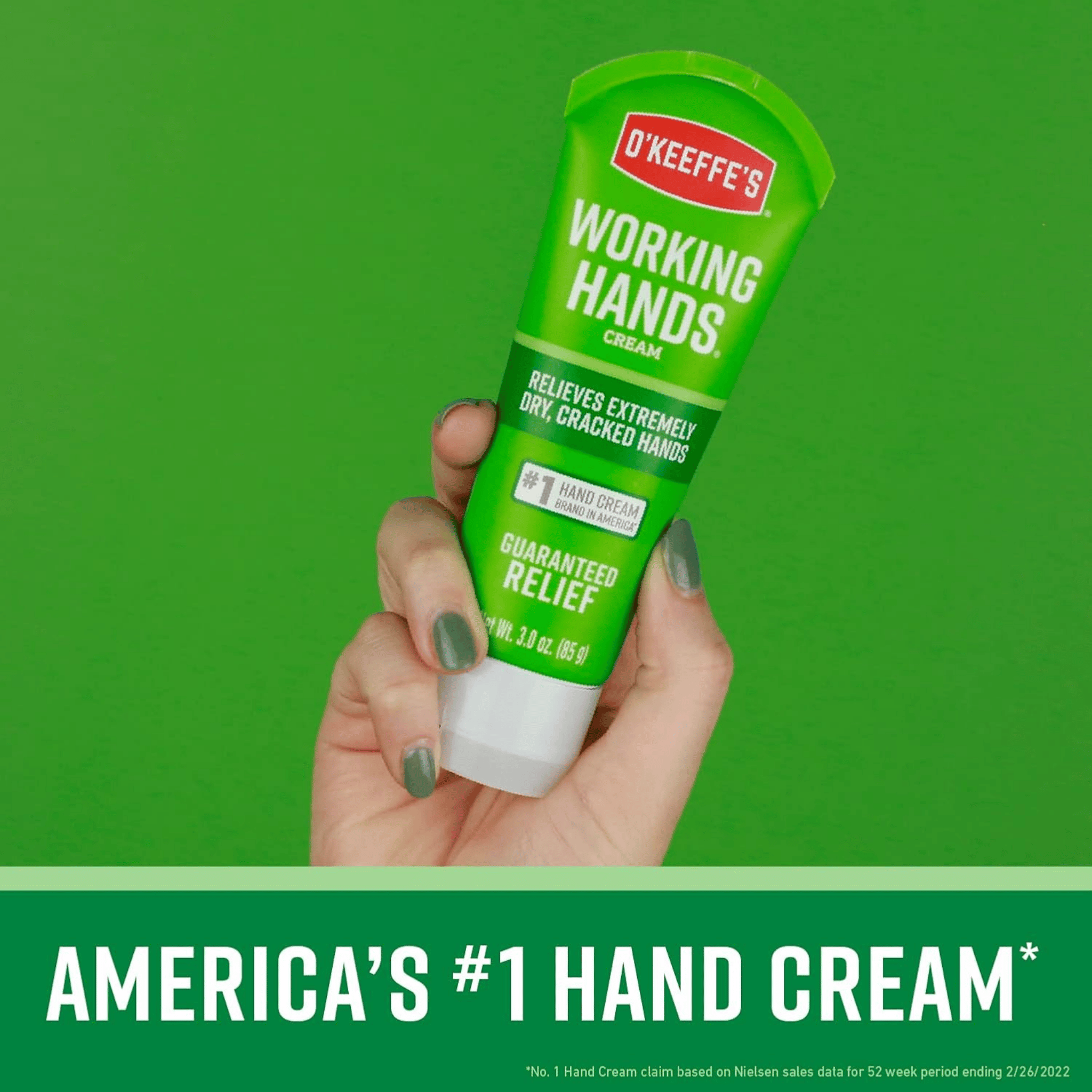 O'KEEFFE'S Working Hands Cream Relieves Extremely Dry Cracked Hands (85g)