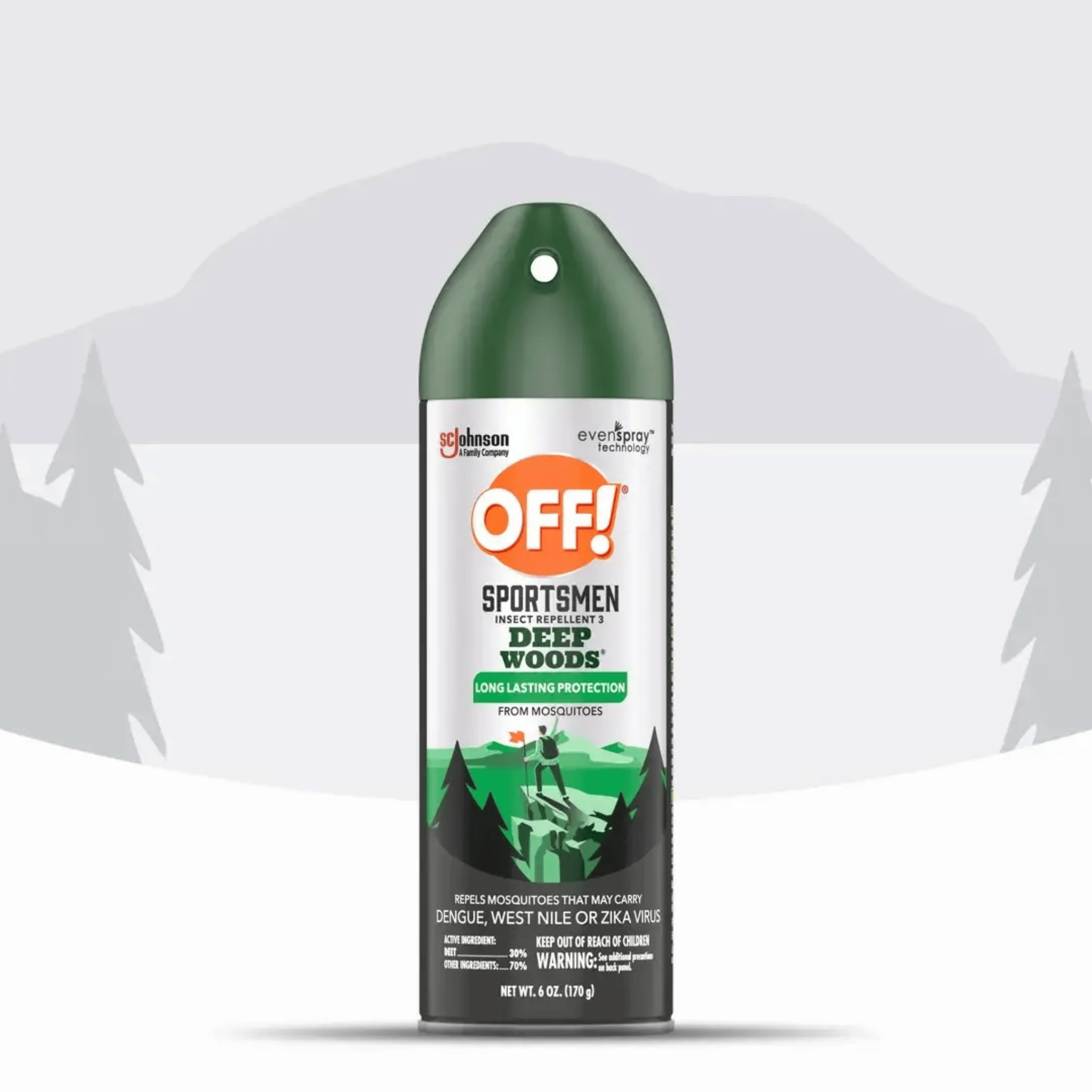 OFF!® Deep Woods® Insect Repellent V Long Lasting Protection (170 g)