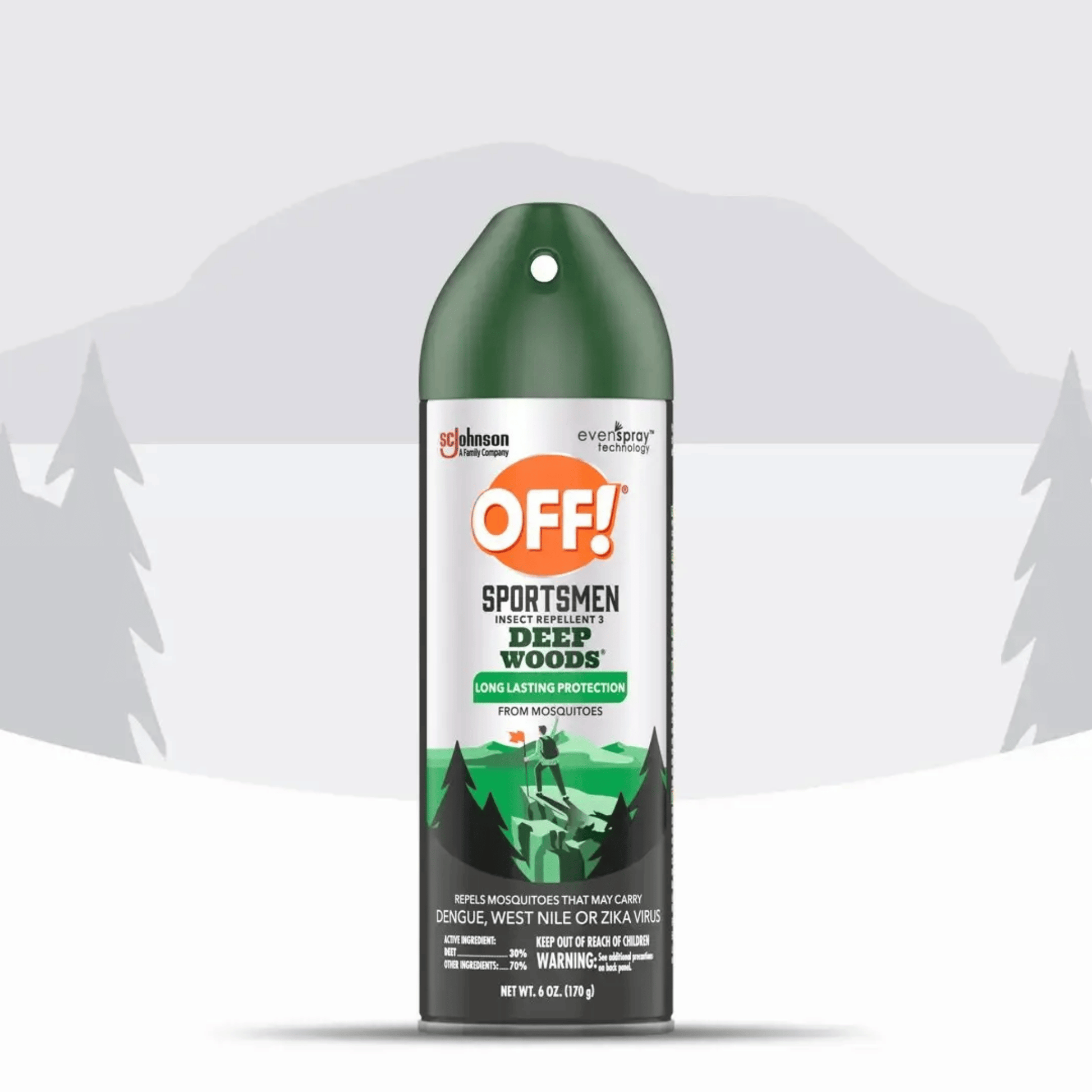 OFF!® Deep Woods® Insect Repellent V Long Lasting Protection (170 g)