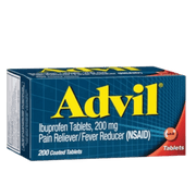 Advil Pain Relievers and Fever Reducer Coated Tablets, 200 Mg Ibuprofen, 200 Count