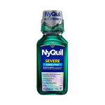 NyQuil SEVERE Maximum Strength Cough, Cold & Flu Night-time Relief Liquid (236 ml) Buy Online In Pakistan From SkinStash