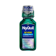 NyQuil SEVERE Maximum Strength Cough, Cold & Flu Night-time Relief Liquid (236 ml) Buy Online In Pakistan From SkinStash