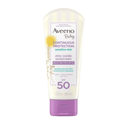 Aveeno Baby Continuous Protection Zinc Oxide Sunscreen Spf 50 (88ml) Buy Online In Pakistan From SkinStash