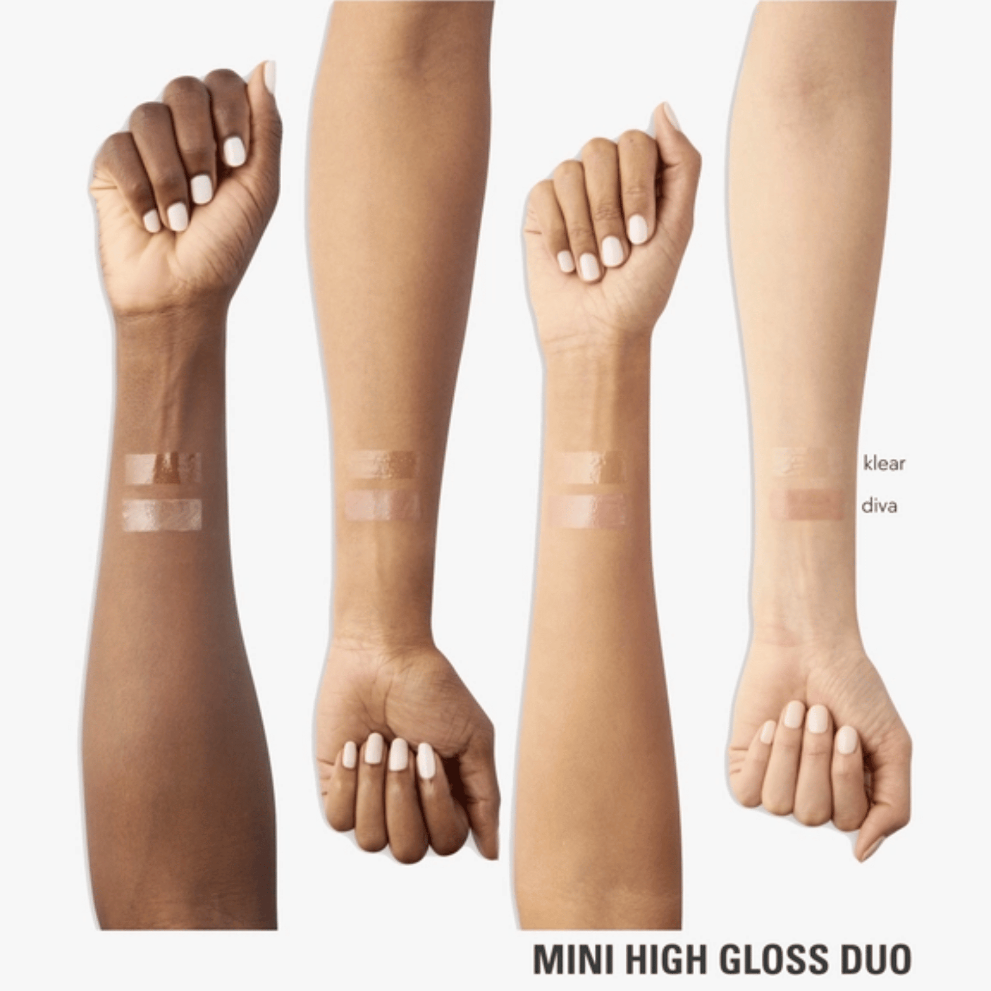 Kylie Cosmetics Mini High Gloss Duo Set (2.5 ml x 2)