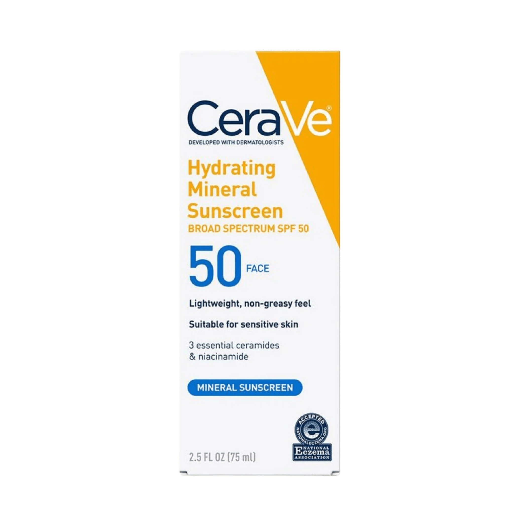 CeraVe Hydrating Mineral Sunscreen Face