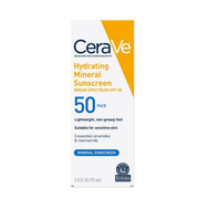 CeraVe Hydrating Mineral Sunscreen Face