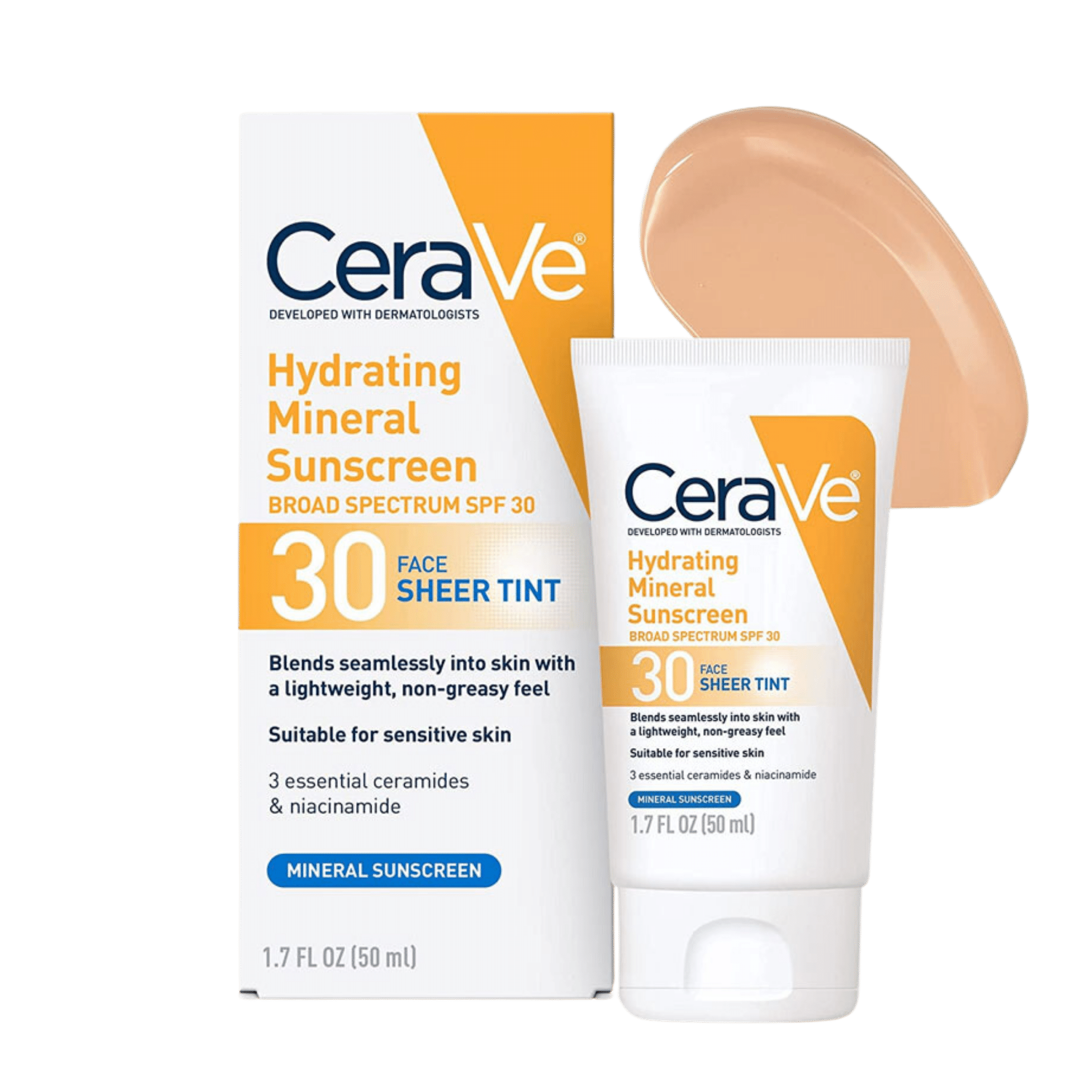 CeraVe Hydrating Mineral Sunscreen SPF 30 Face Sheer Tint in Pakistan!