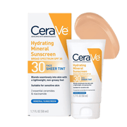 CeraVe Hydrating Mineral Sunscreen SPF 30 Face Sheer Tint in Pakistan!