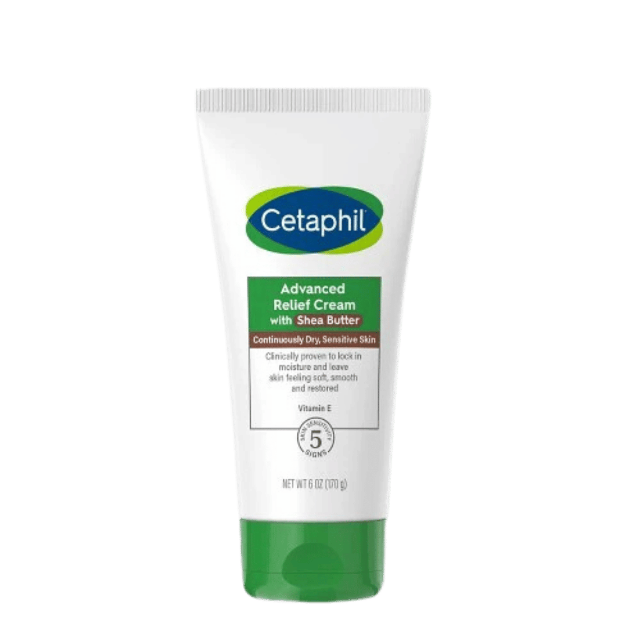 Moisturizing cream for dry skin, Cetaphil, shea butter, 170g