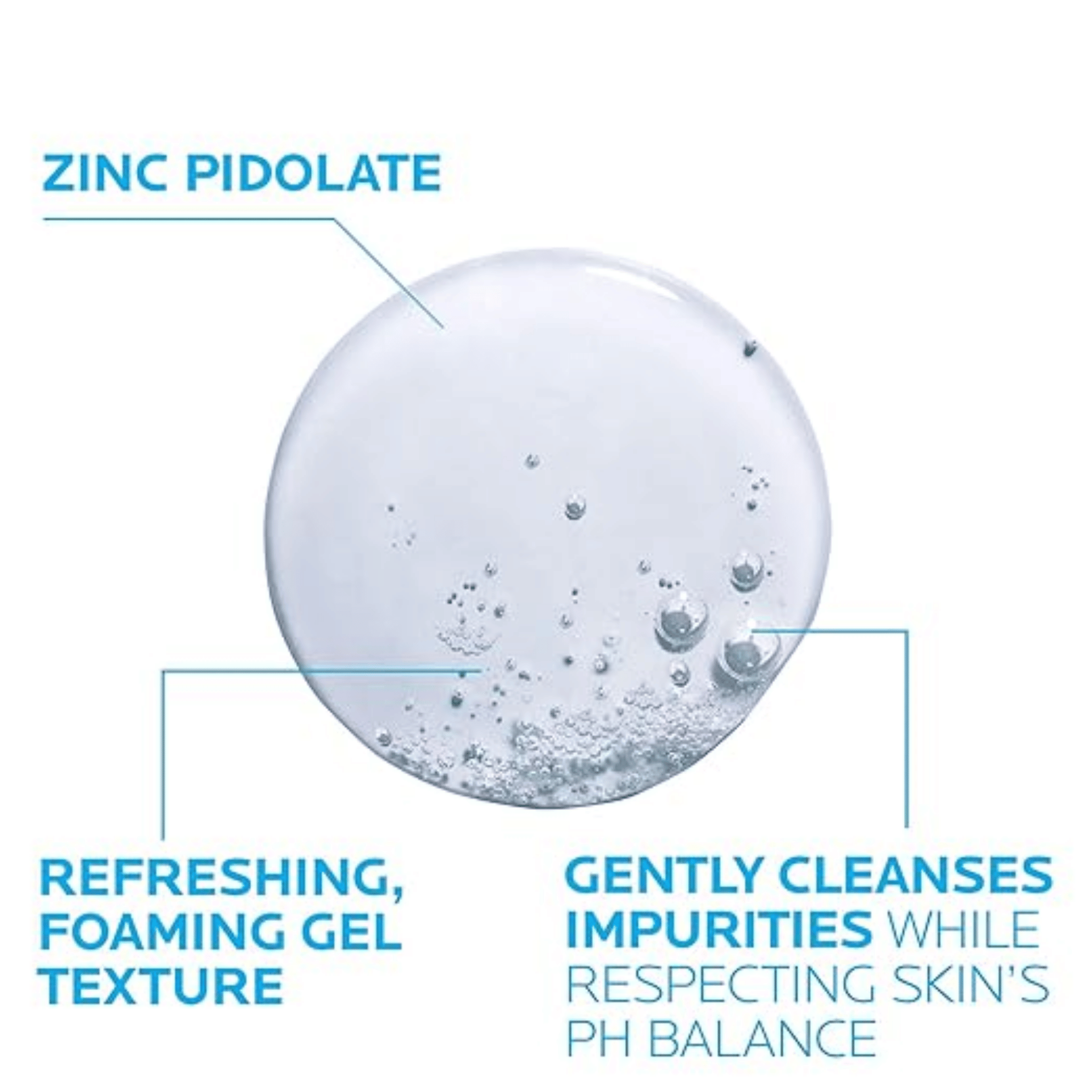 Foaming gel for acne-prone skin, La Roche-Posay, 400ml