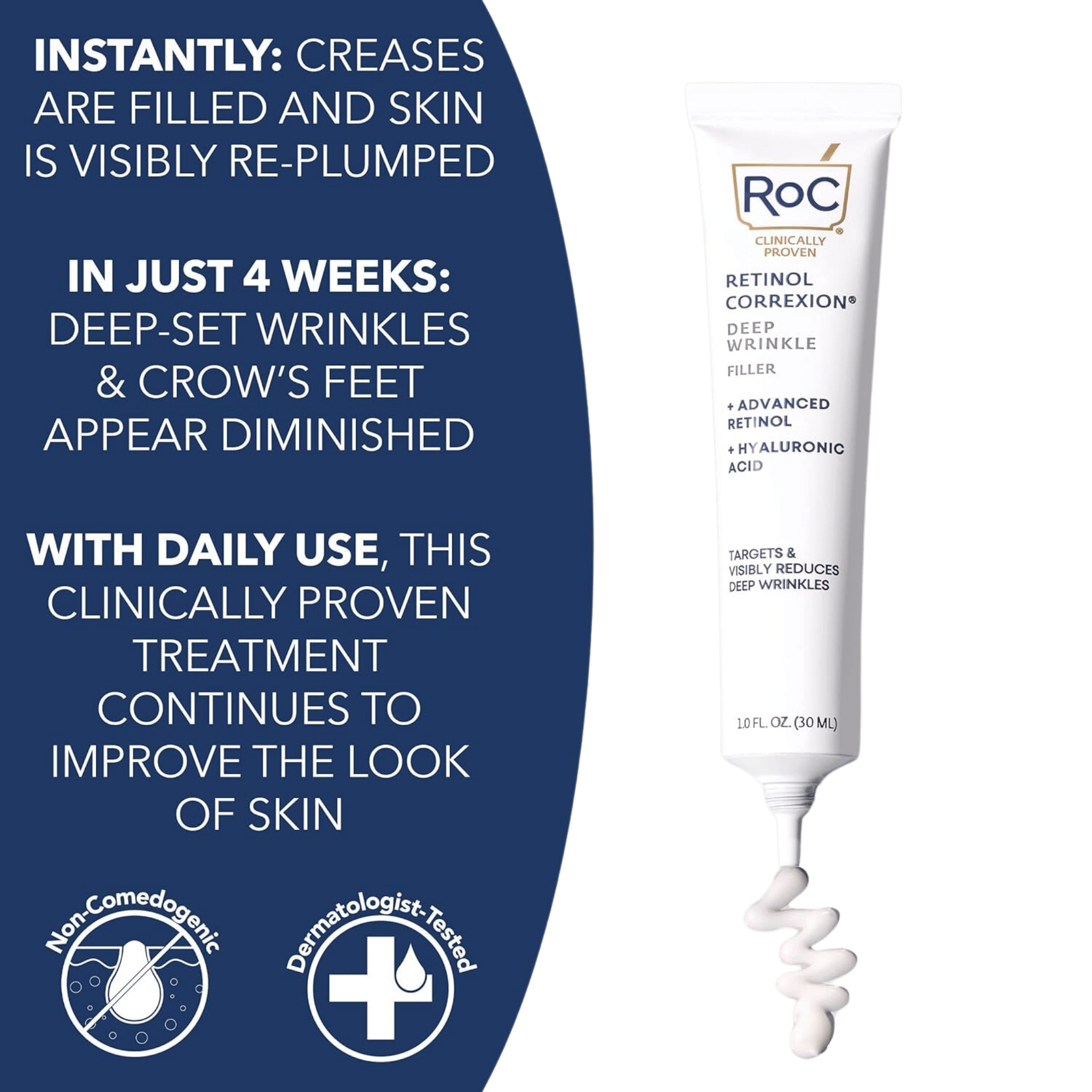 Buy RoC Retinol Correxion® Deep Wrinkle Filler In Pakistan!