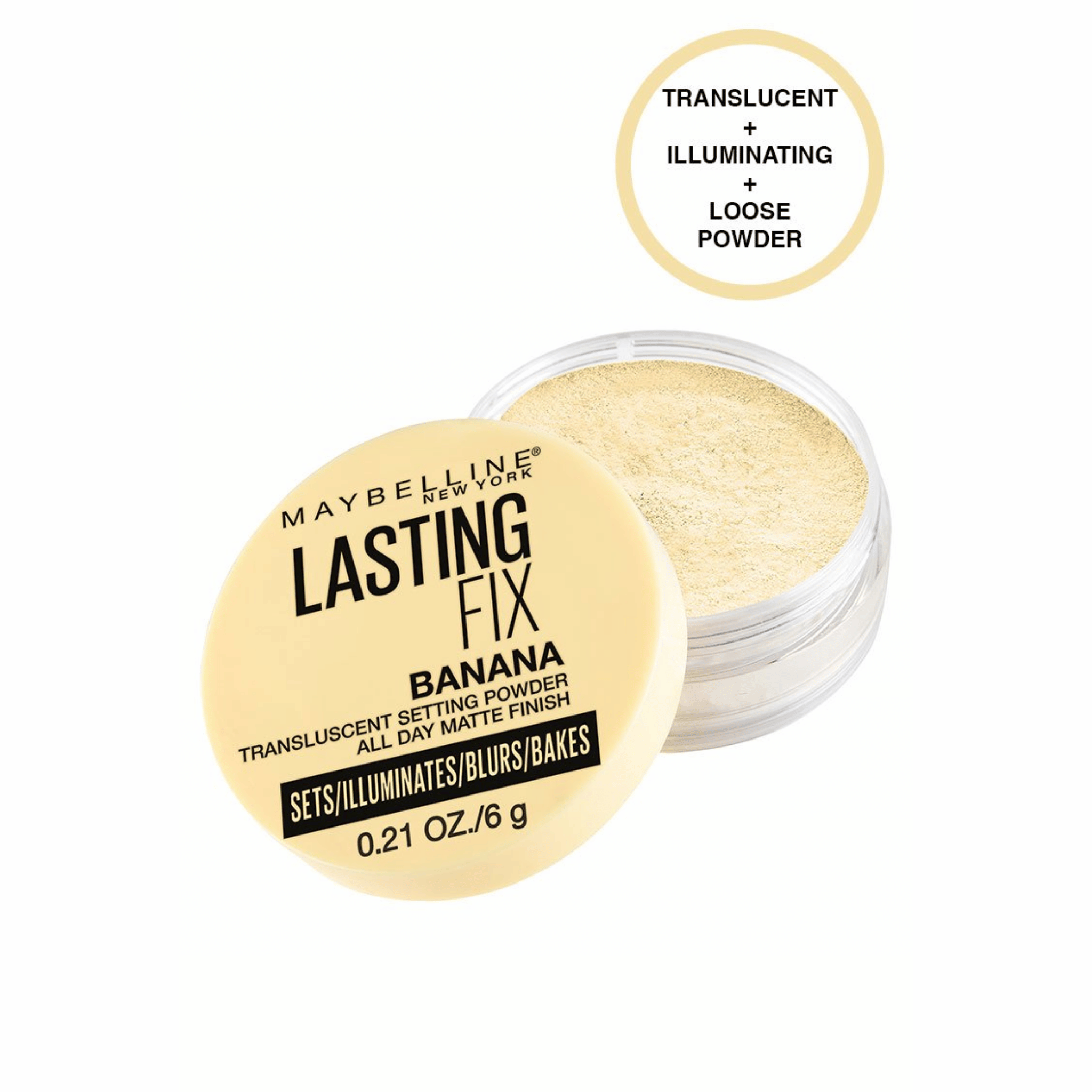 Maybelline Lasting Fix Banana Translucent Setting Powder 6g