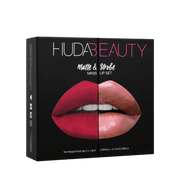 Huda Beauty Matte & Strobe Mini Lip Set (Versatile Lip Shades)