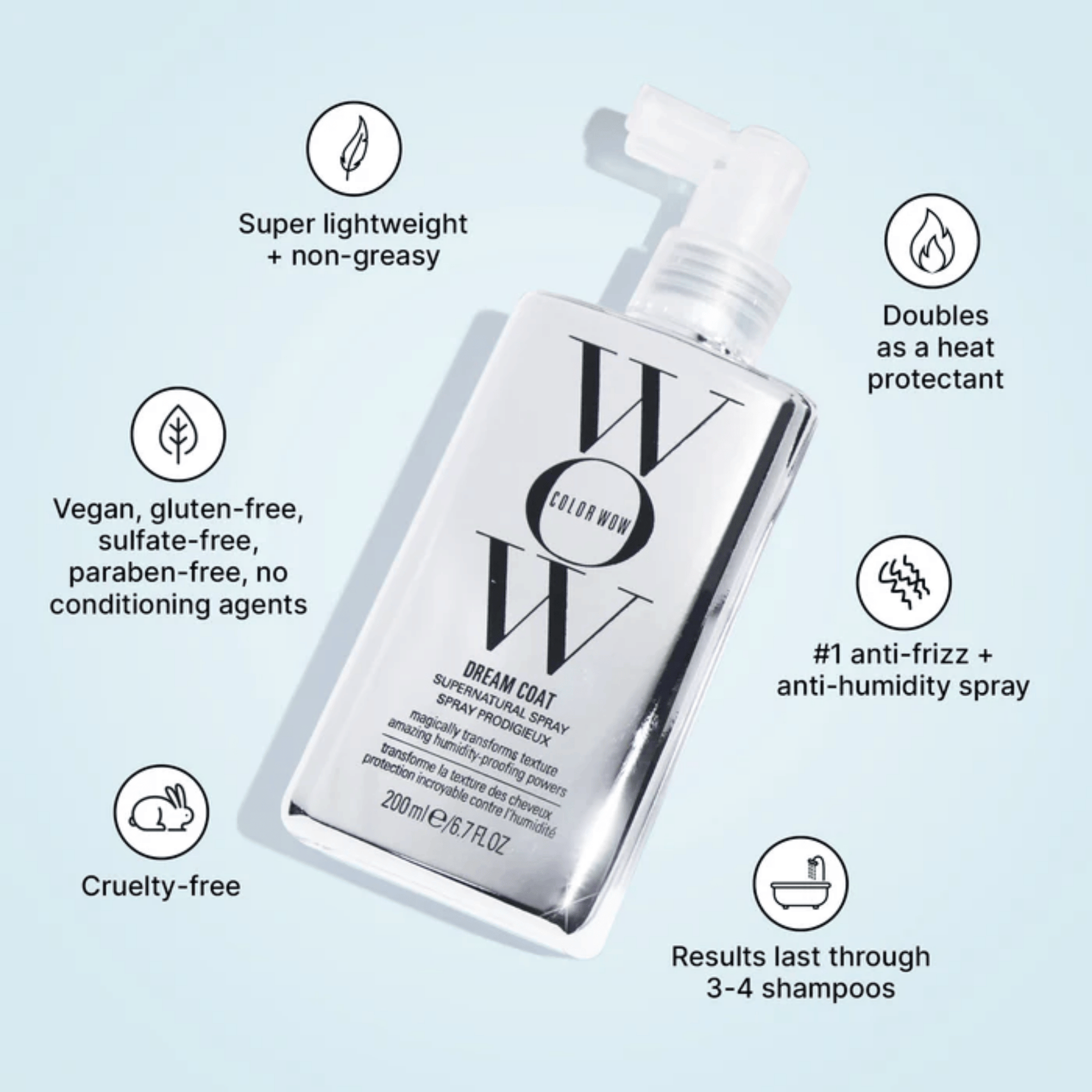 Hair Spray 200ml
Color-Protecting Hairspray
Smoothing Hairspray, Pakistan