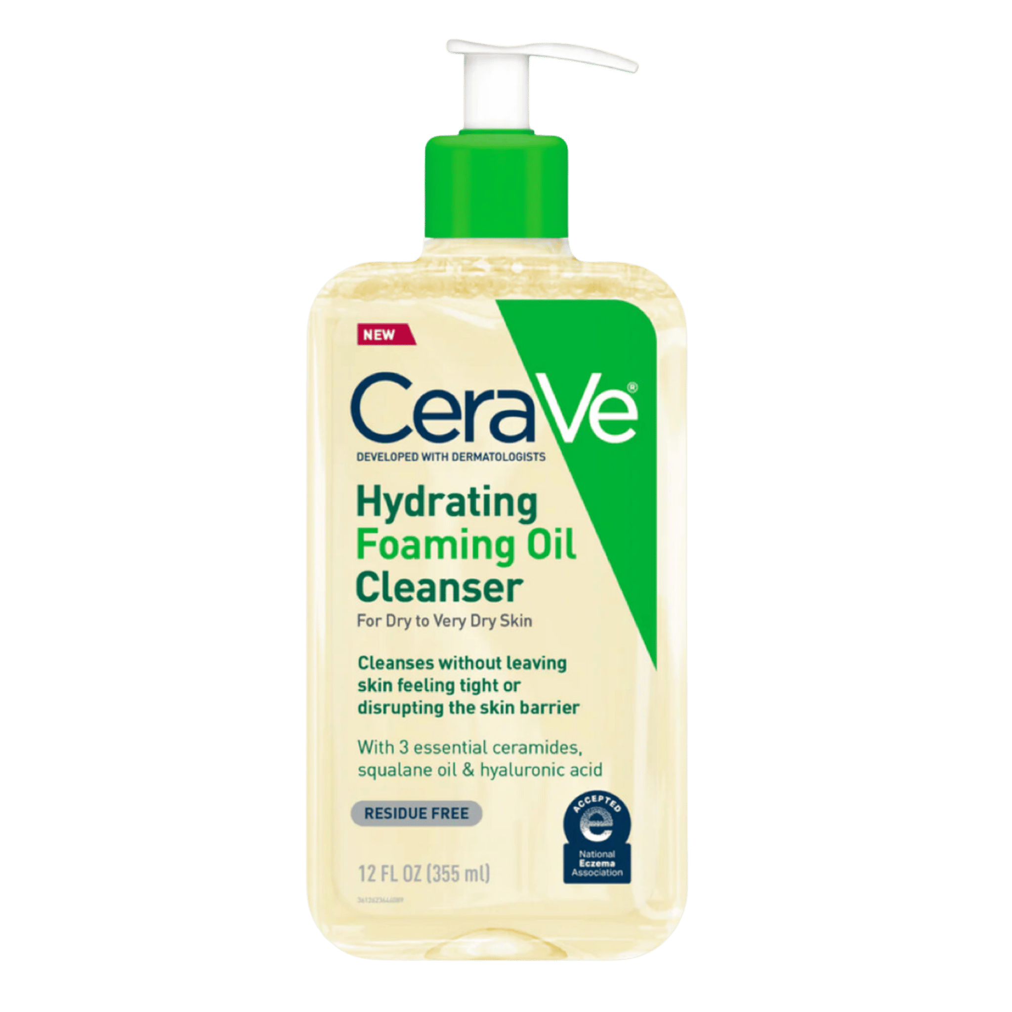 Buy CeraVe Hydrating Foaming Oil Cleanser Online From Skinstash!