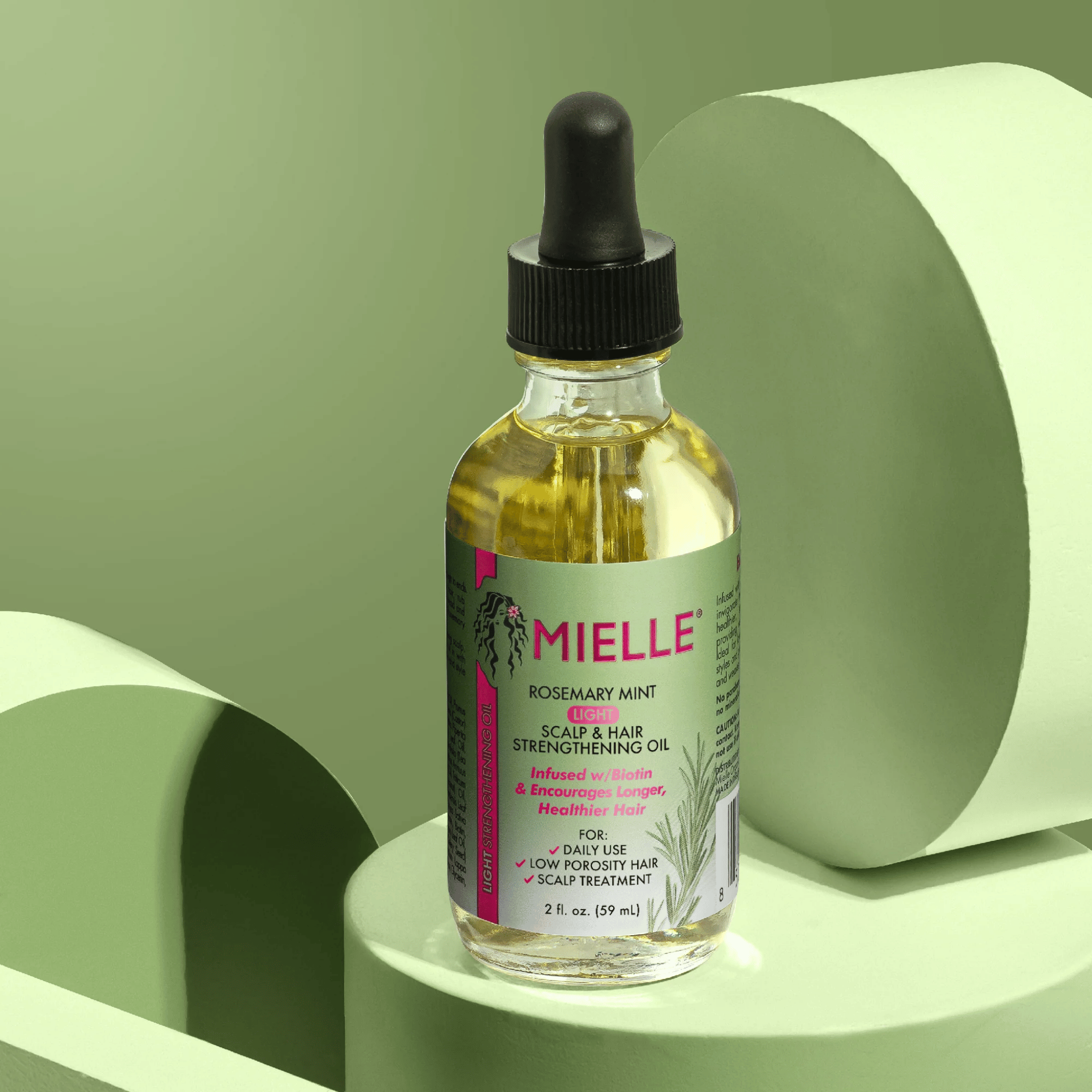 Mielle Rosemary Mint Light Scalp & Hair Strengthening Oil (59ml)