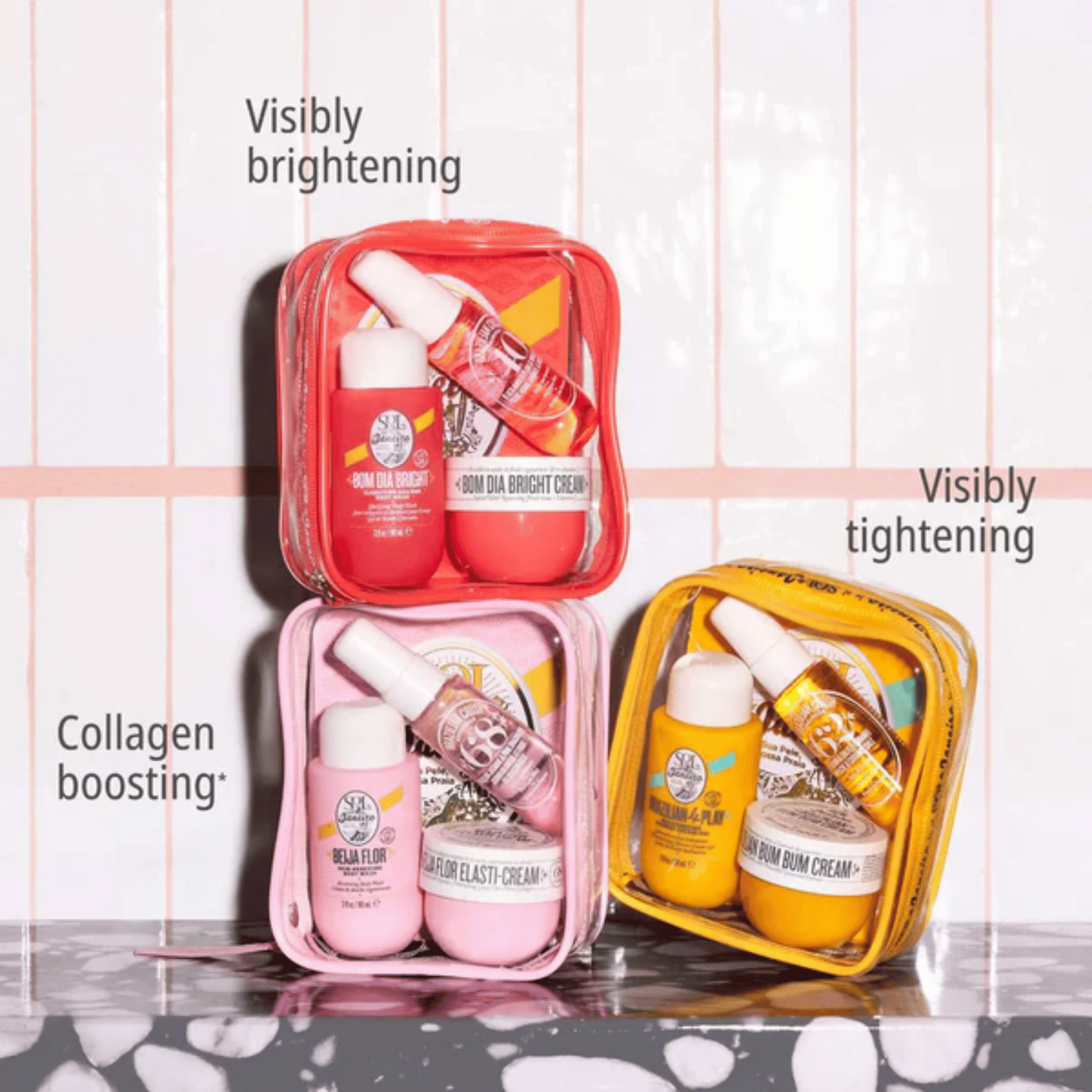 Sol De Janeiro Bom Dia Bright Jet Set - Brightening Body Care Set Available in Pakistan