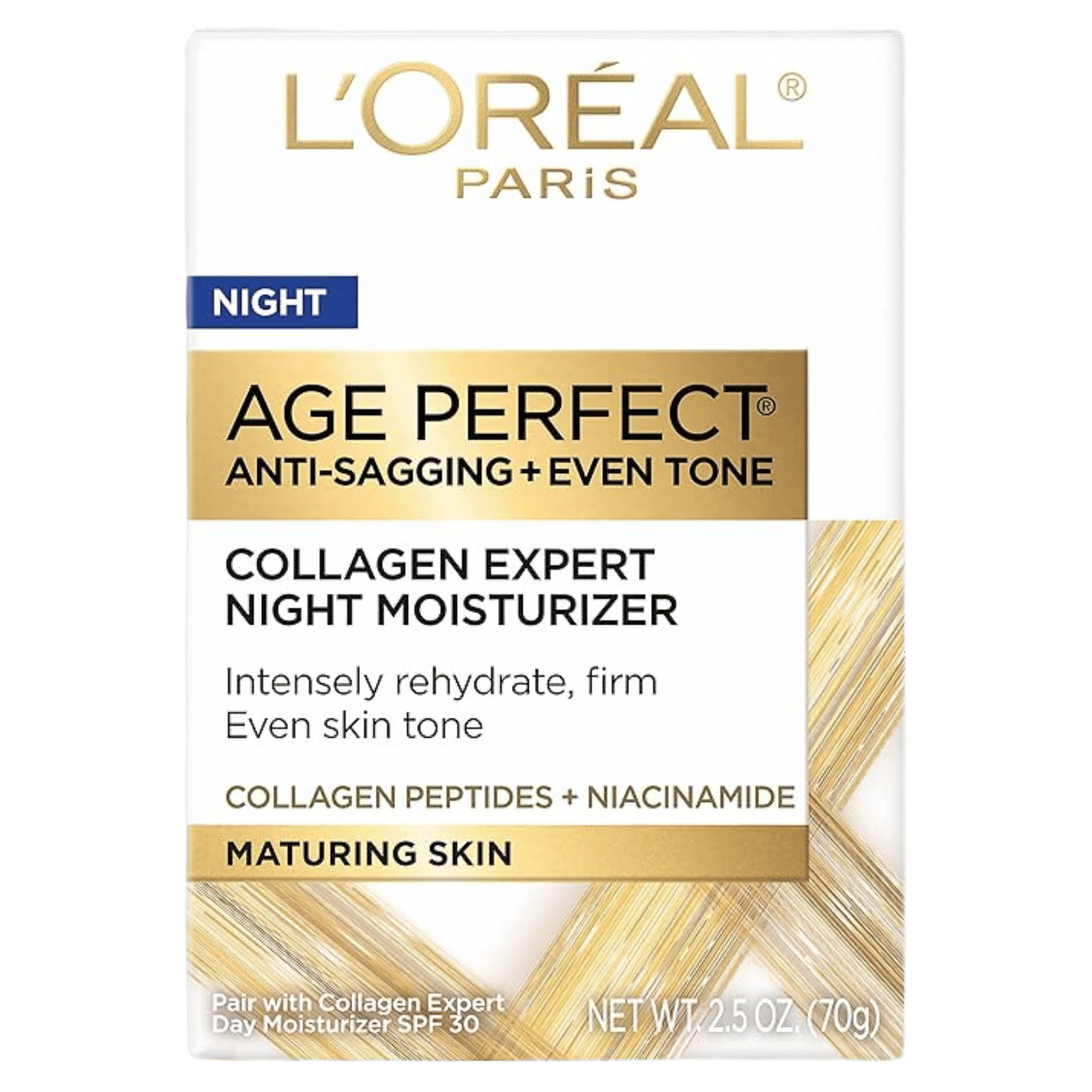 L'Oréal Age Perfect Anti-Sagging + Even Tone Night Moisturizer - Night Cream for Mature Skin in Pakistan
