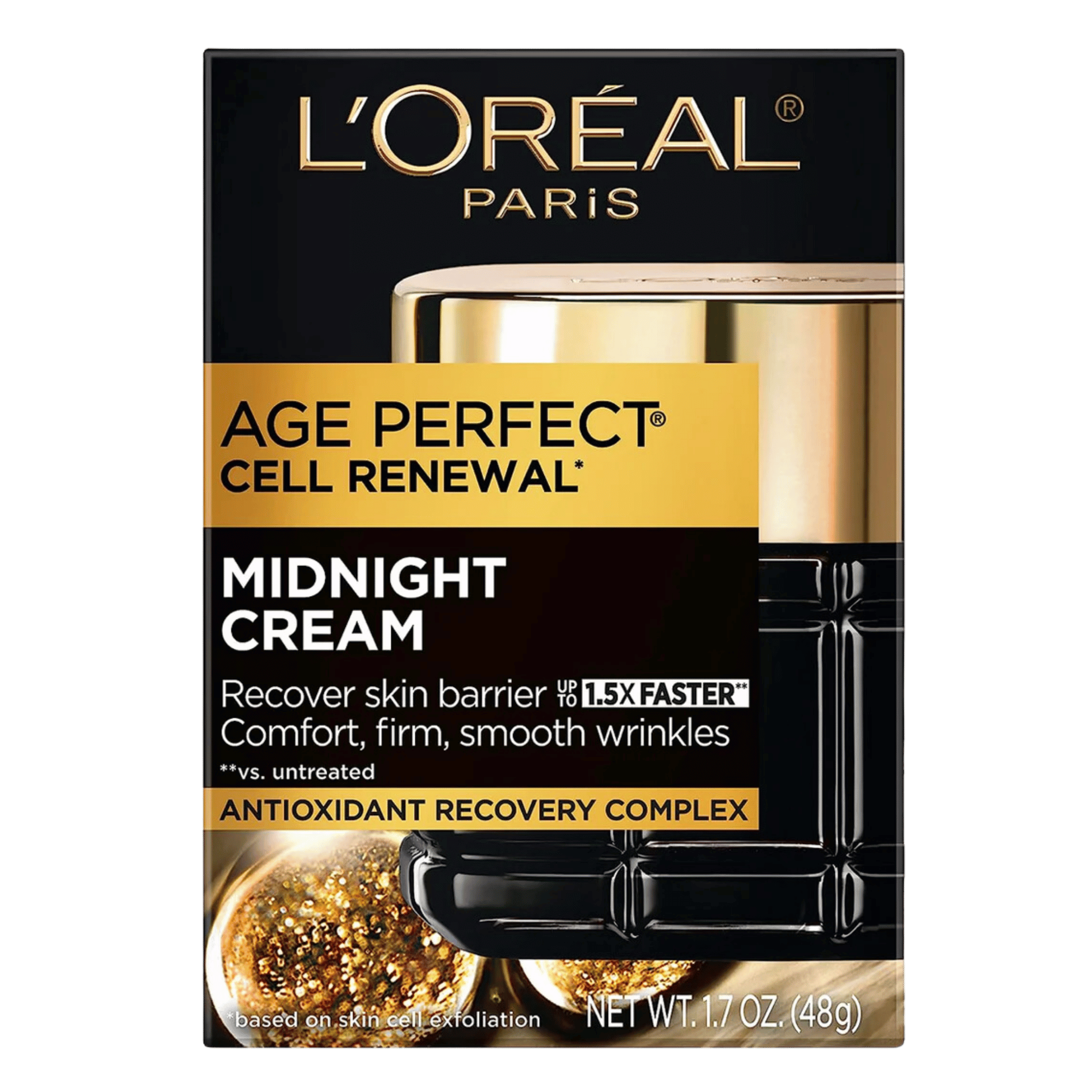 L'Oreal Paris Age Perfect Cell Renewal Midnight Cream (48g)