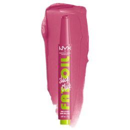 NYX Fat Oil Slick Lip Balm 2g providing shine and moisture for soft lips in Pakistan