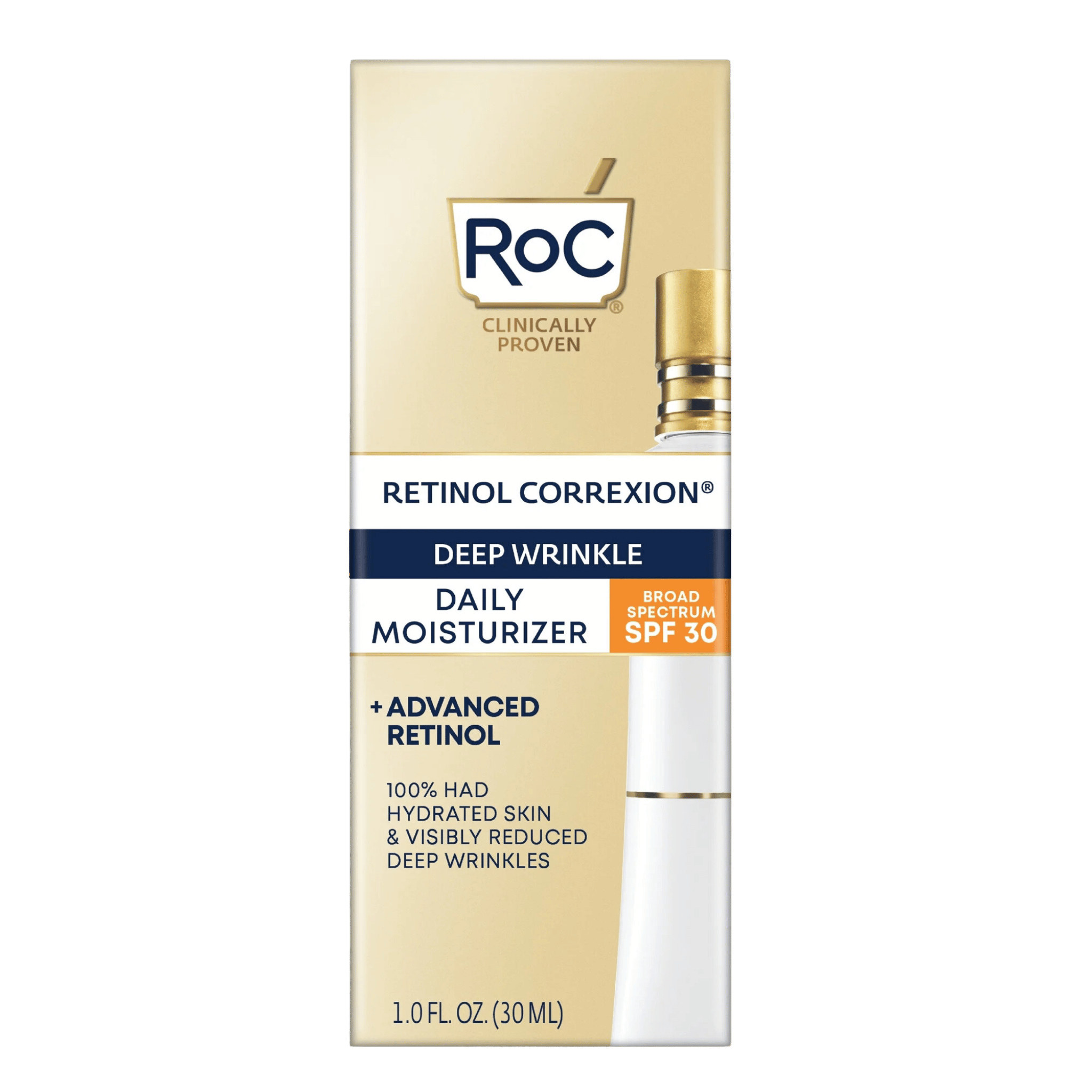 RoC Retinol Correxion® Deep Wrinkle Daily Moisturizer SPF 30 (30ml)