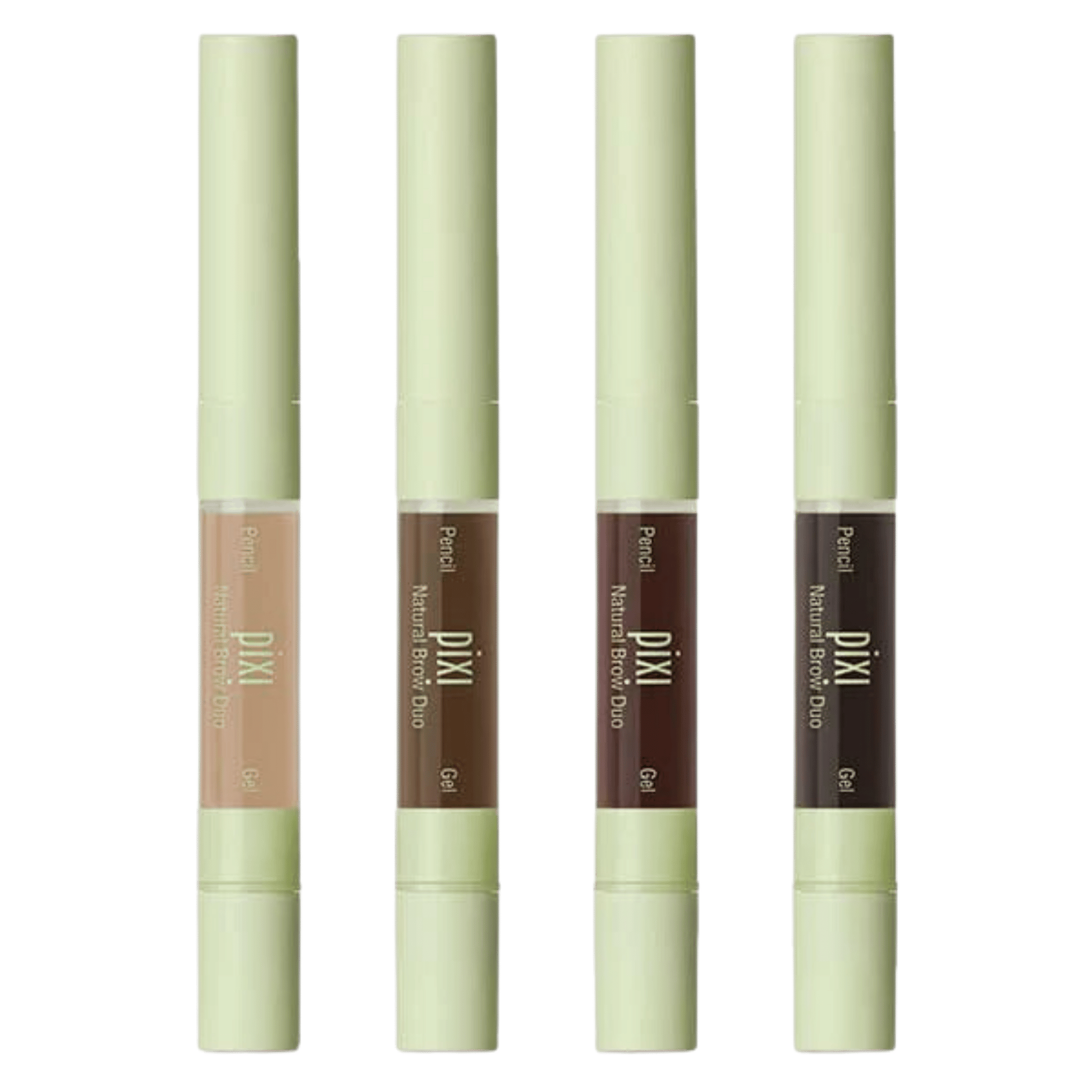 Pixi 2-In-1 Natural Brow Duo, Brow Pencil & Gel (2.5 ml)