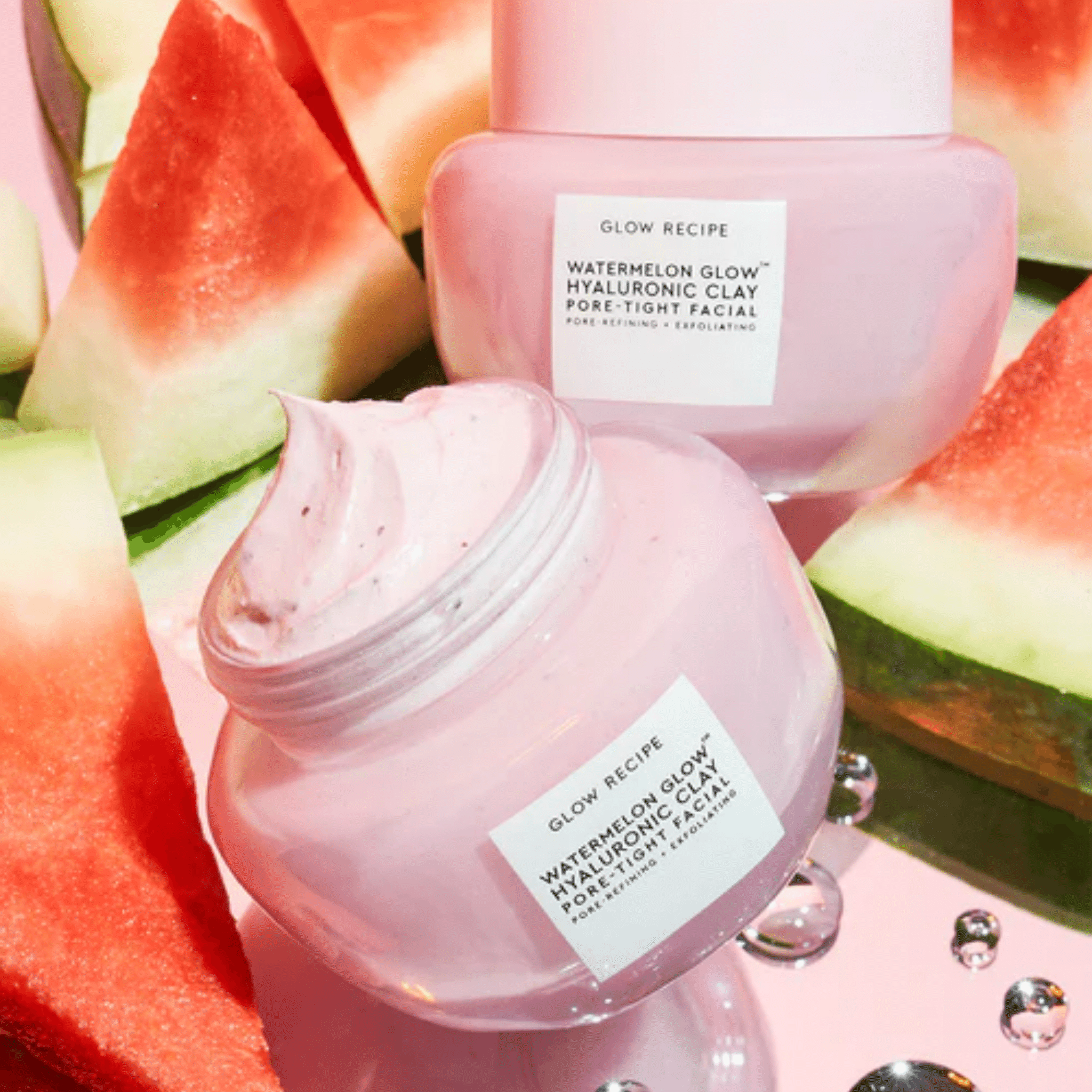 Glow Recipe Watermelon Glow Hyaluronic Clay Pore-Tight Facial (60ml)