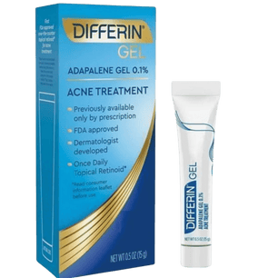 Differin Gel Adapalene Gel 0.1% Acne Treatment (15g)