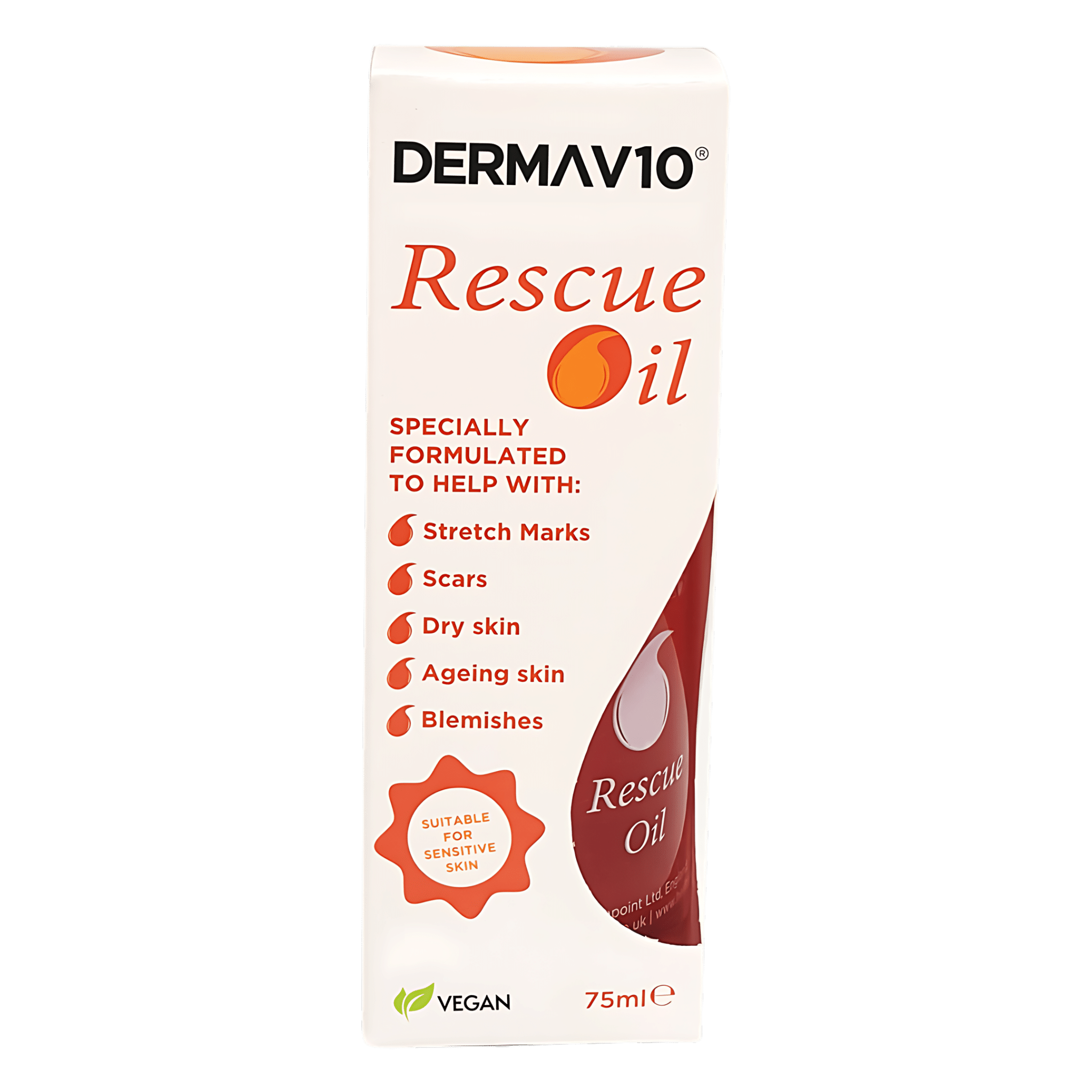 Buy Dermav10 Rescue Oil Online In Pakistan!