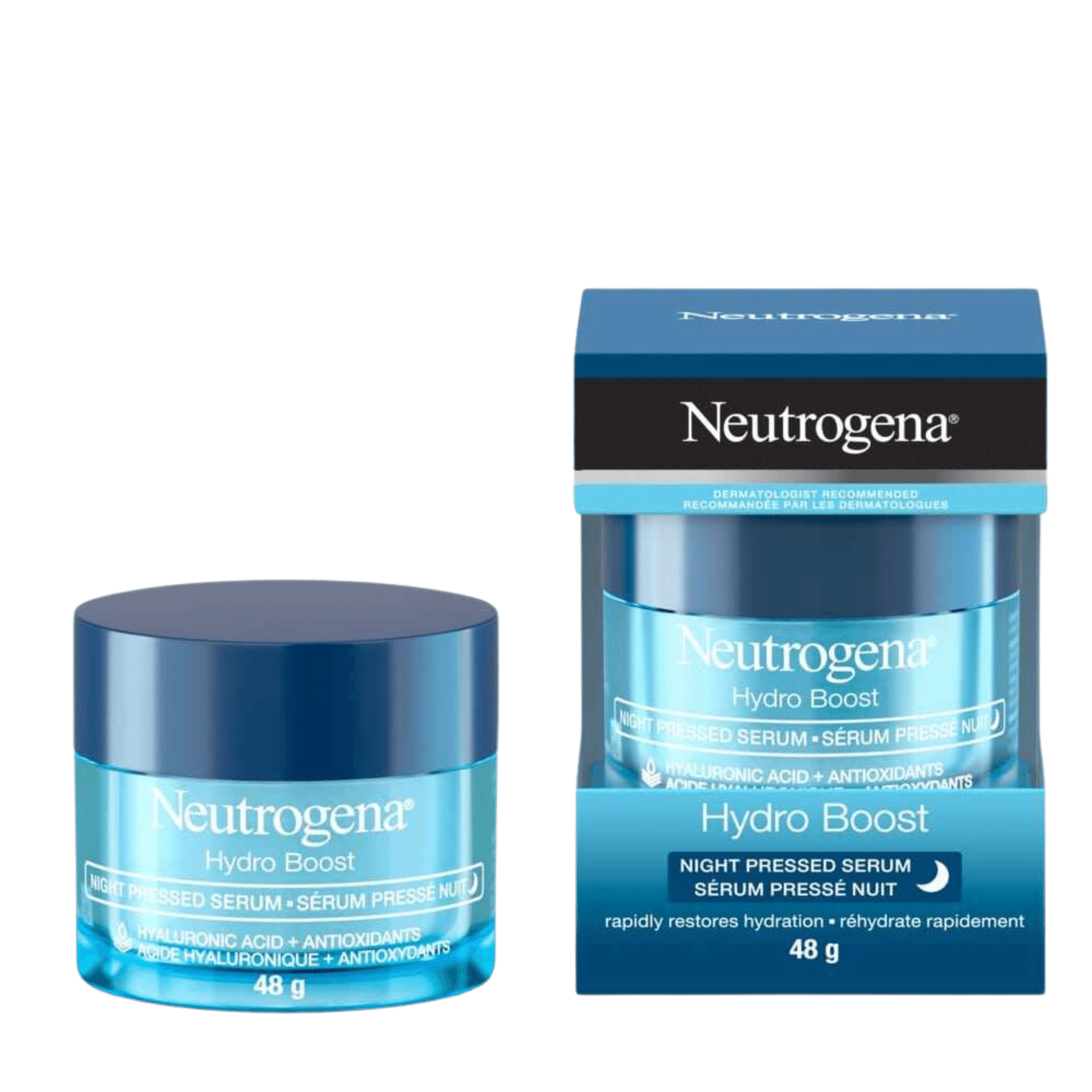 Neutrogena Hydro Boost Night Pressed Face Serum (48g) (Usa Variant)