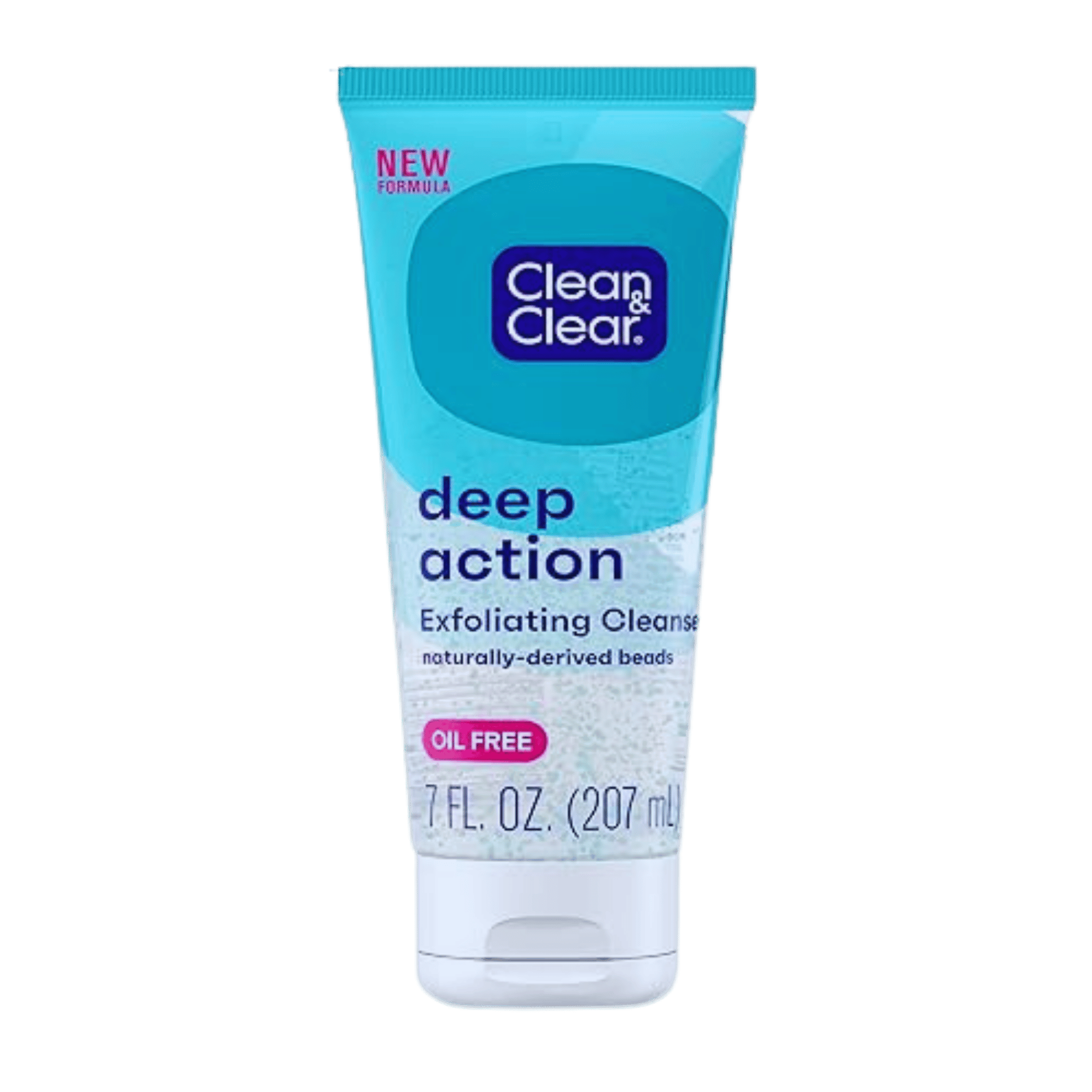 Clean & Clear Oil-Free Deep Action Exfoliating Cleanser (148ml)