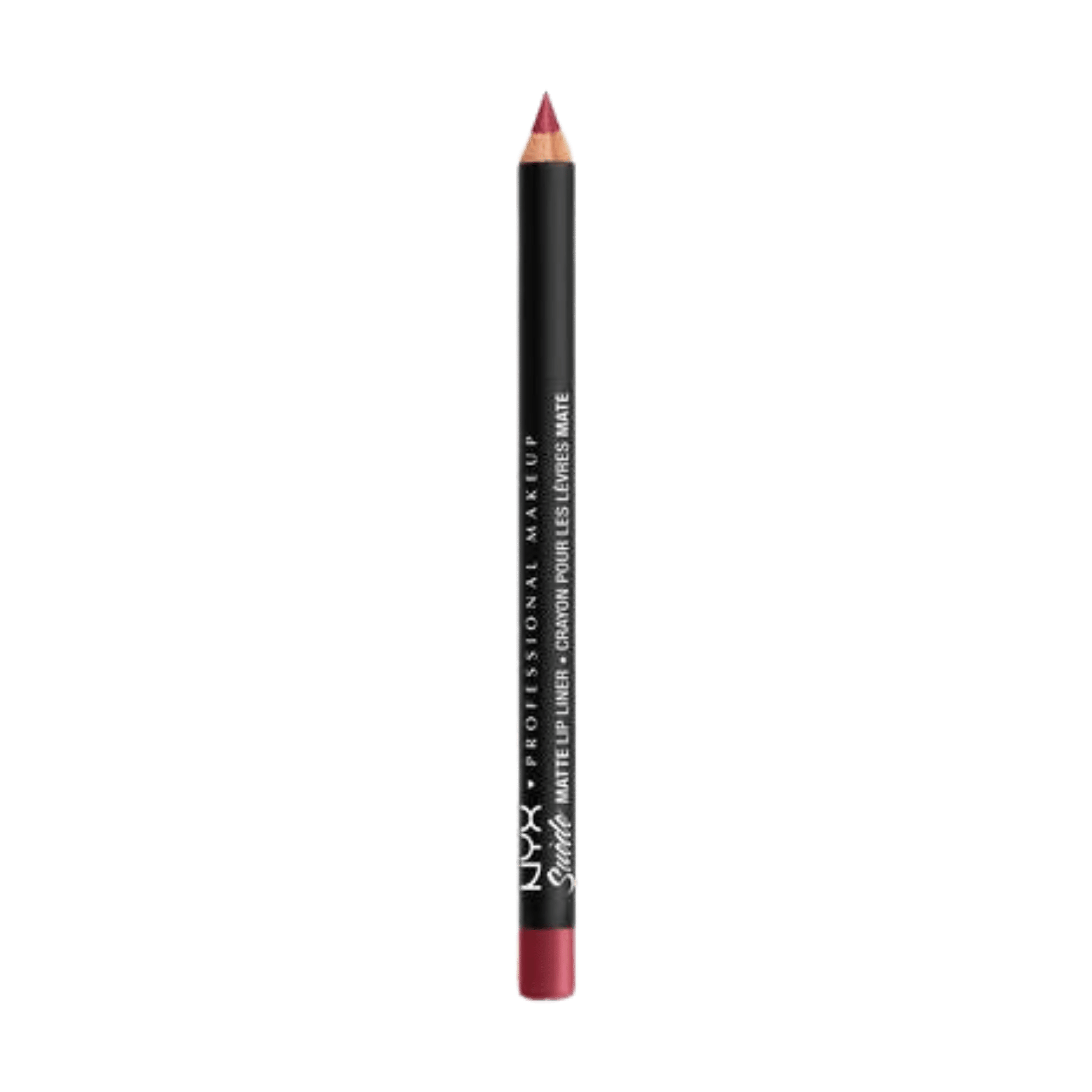 NYX Professional Makeup Suede Matte Lip Liner Pencil (1.0g) - Matte, Long-Wearing (Pakistan)