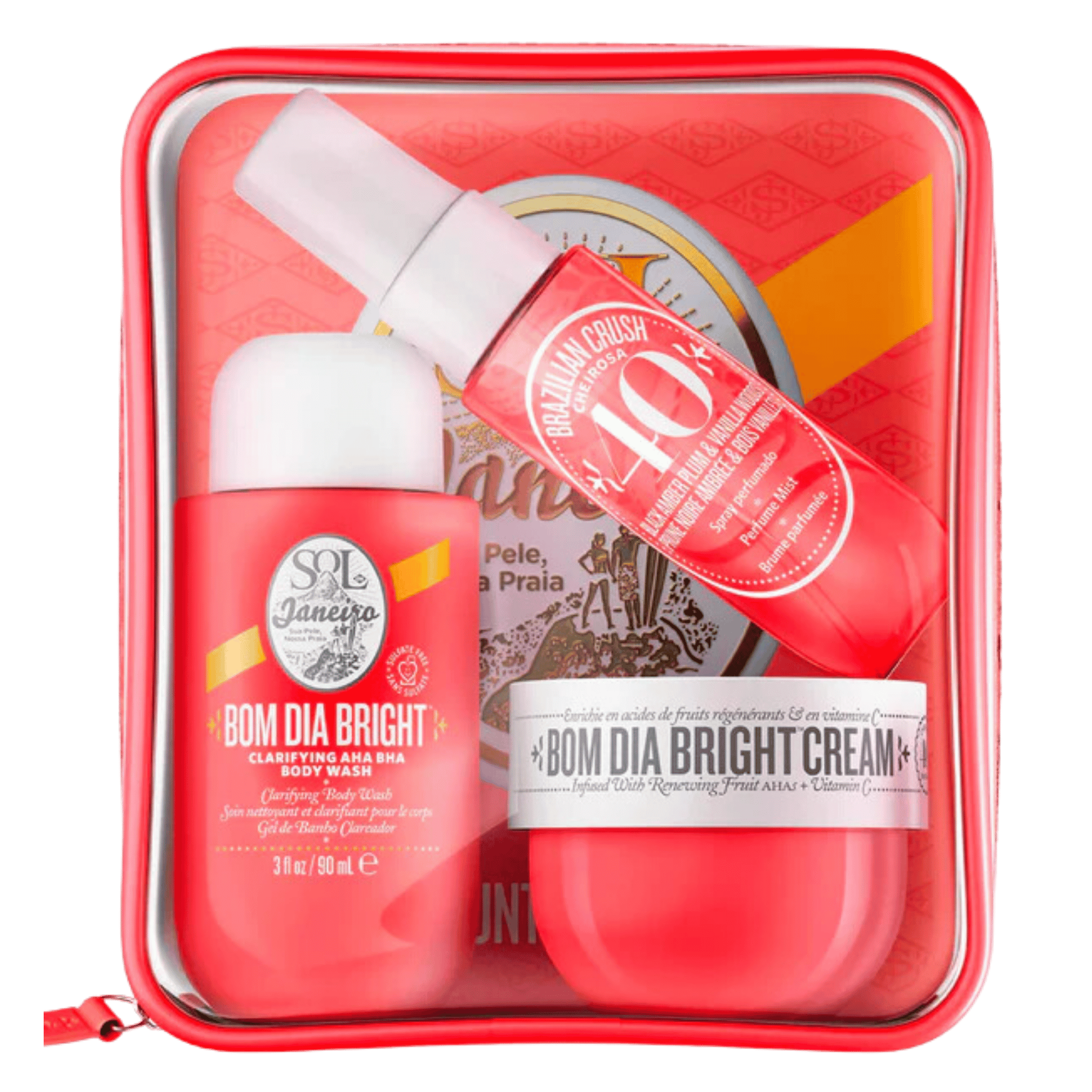 Sol De Janeiro Bom Dia Bright Jet Set - Brightening Body Care Set Available in Pakistan