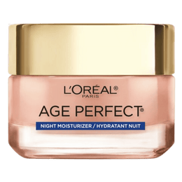 L'Oreal Paris Age Perfect Rosy Tone Cooling Night Moisturizer - Revitalizing Night Cream for Radiant Skin in Pakistan
