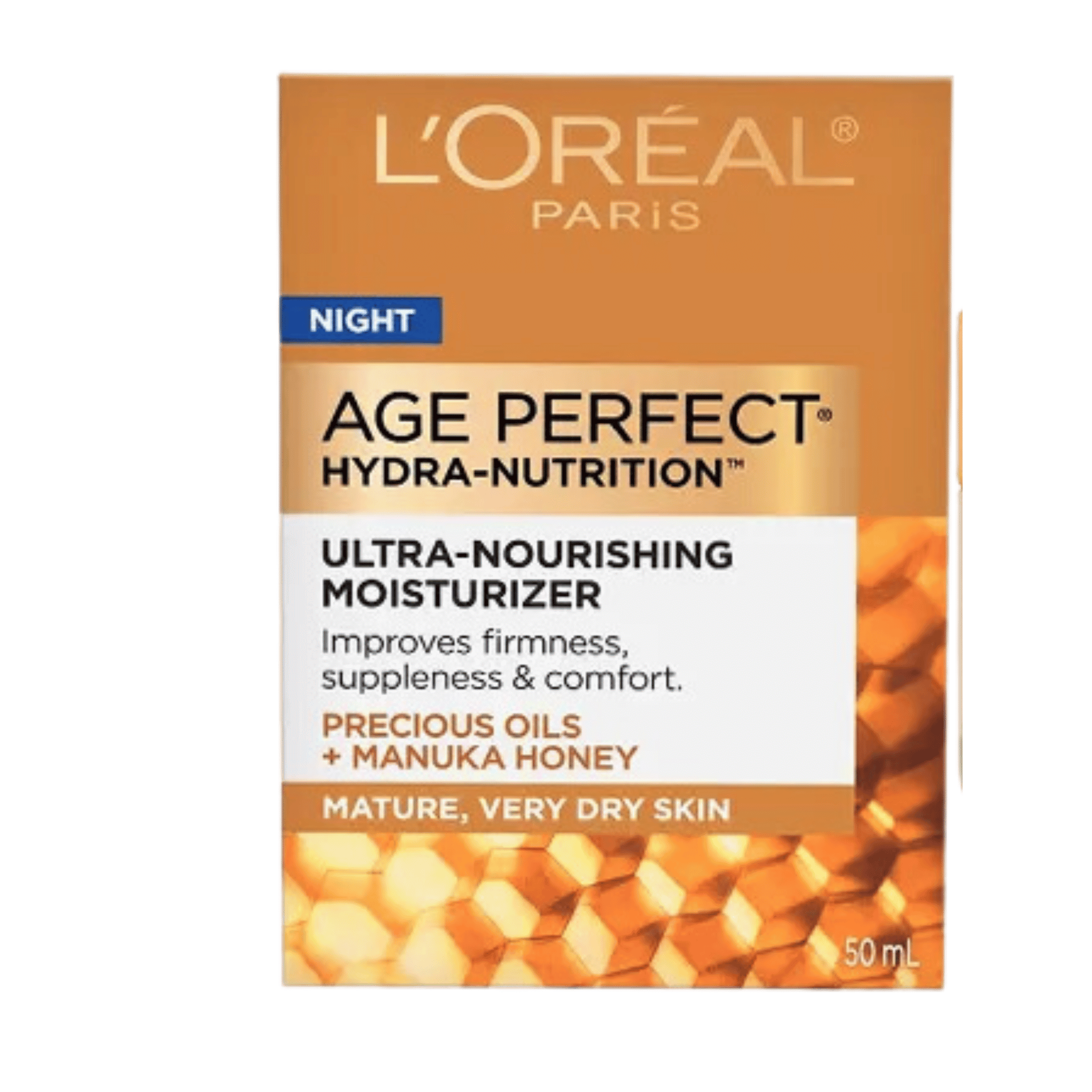 L,Oreal Paris Age Perfect Hydra Nutrition Ultra Nourishing Night Moisturizer (48g)