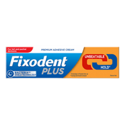 Fixodent Plus Adhesives Denture Cream (68g)