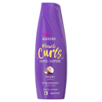 Aussie Miracle Curls Coconut & Jojoba Oil Shampoo 360ml for soft, hydrated curls in Pakistan