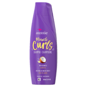 Aussie Miracle Curls Coconut & Jojoba Oil Shampoo 360ml for soft, hydrated curls in Pakistan