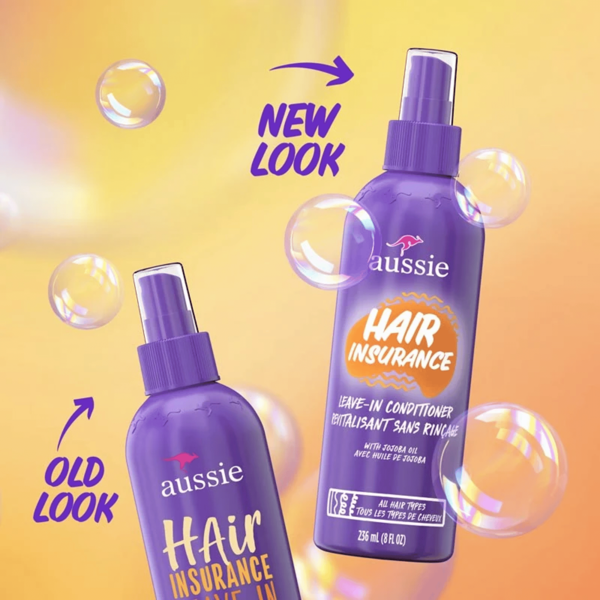 Aussie Hair Insurance Leave-In Conditioner (236 ml)