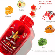 Shop HAIRtamin vegan gummy hair vitamins for shiny hair in Pakistan