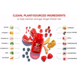HAIRtamin Vegan Gummy Stars for hair nourishment in Pakistan