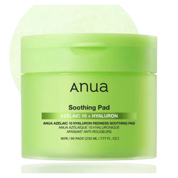 Anua Azelaic Acid 10 Hyaluron Redness Soothing Pad (90 pads / 230ml)