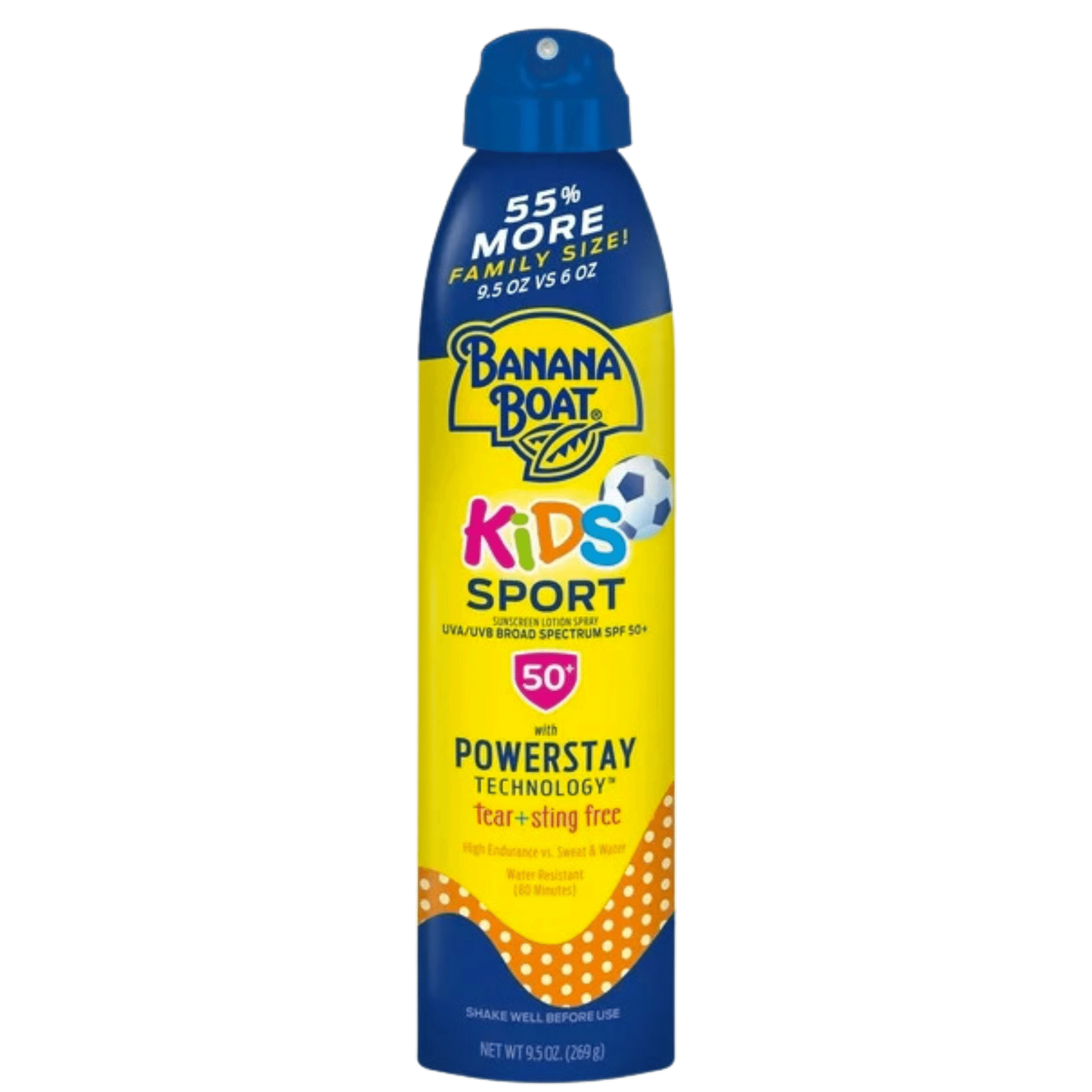 Banana Boat Kids Sport Sunscreen Lotion Spray 50+ (269g)