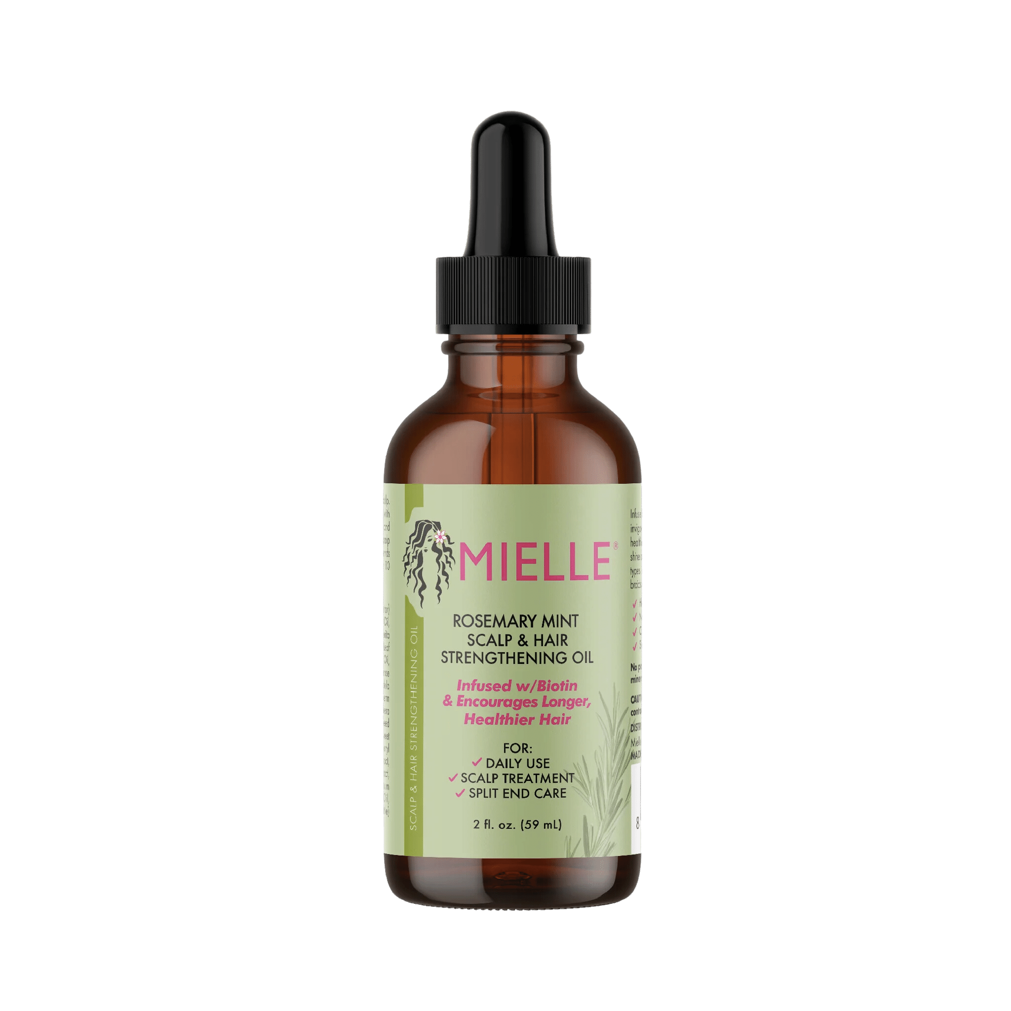 Mielle Rosemary Mint Scalp & Hair Strengthening Oil (59ml)