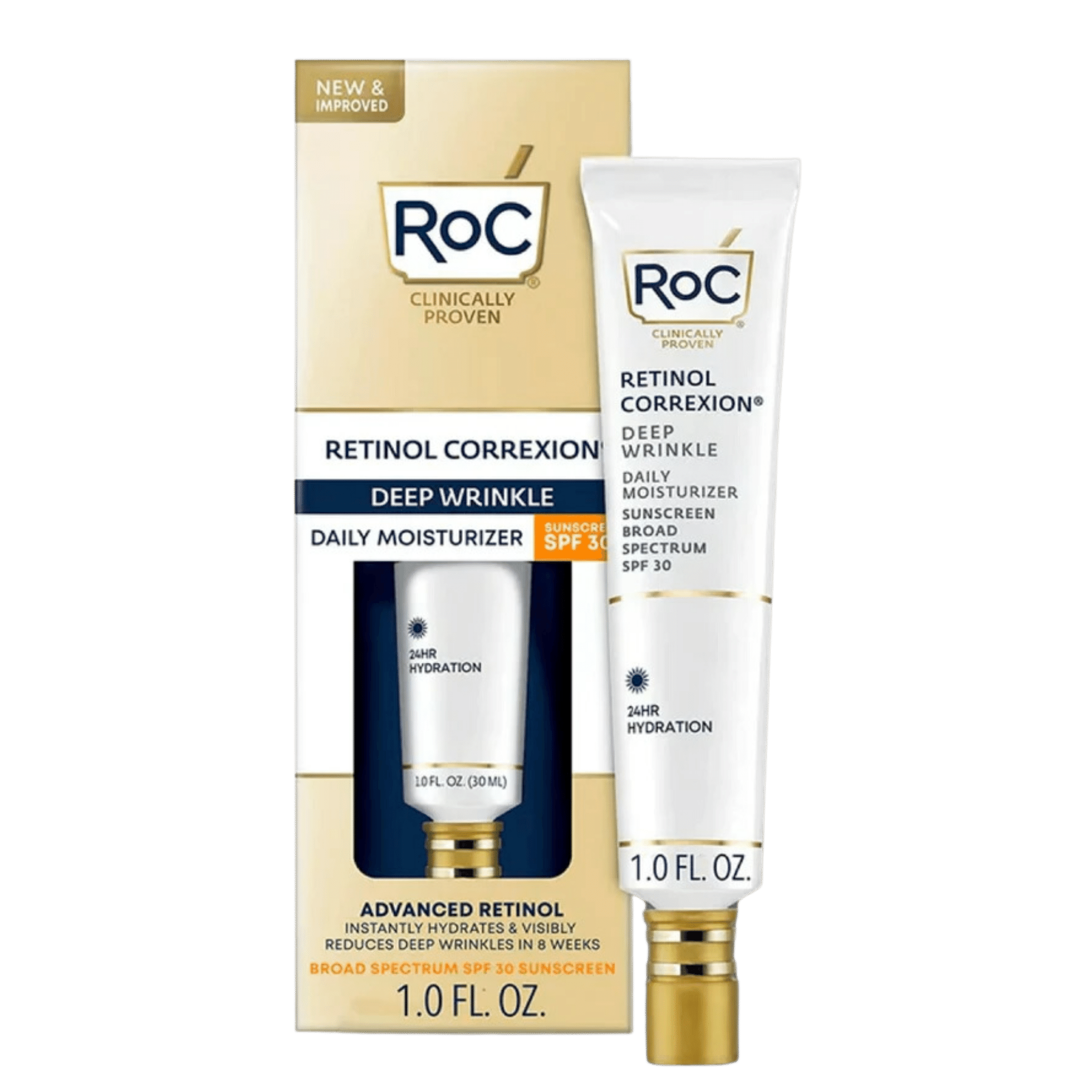 RoC Retinol Correxion® Deep Wrinkle Daily Moisturizer SPF 30 (30ml)