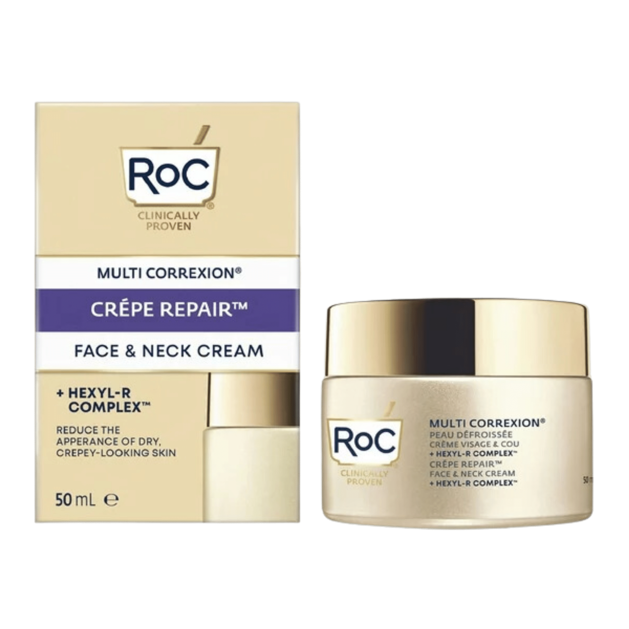 Buy RoC - Multi Correxion®️ - Crepe Repair Face & Neck Cream  At Your Doorstep!