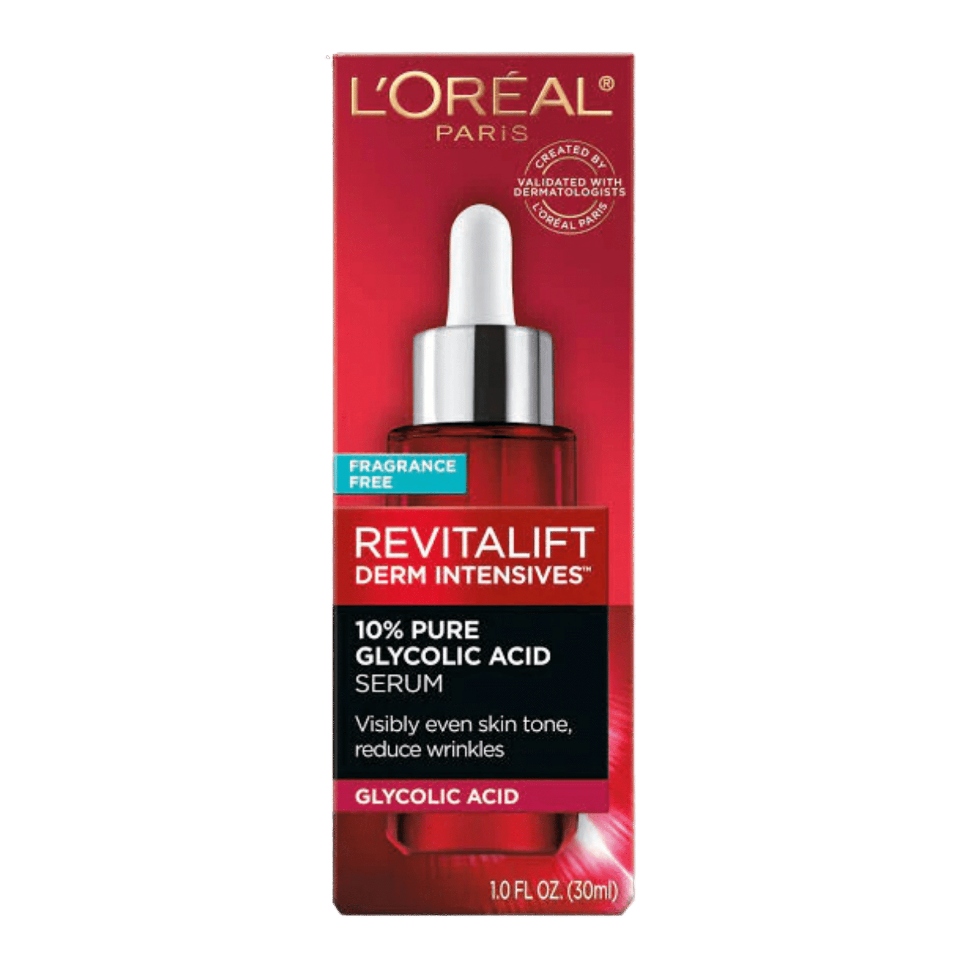 L'Oreal Paris Revitalift 10% Pure Glycolic Acid Face Serum (30ml)