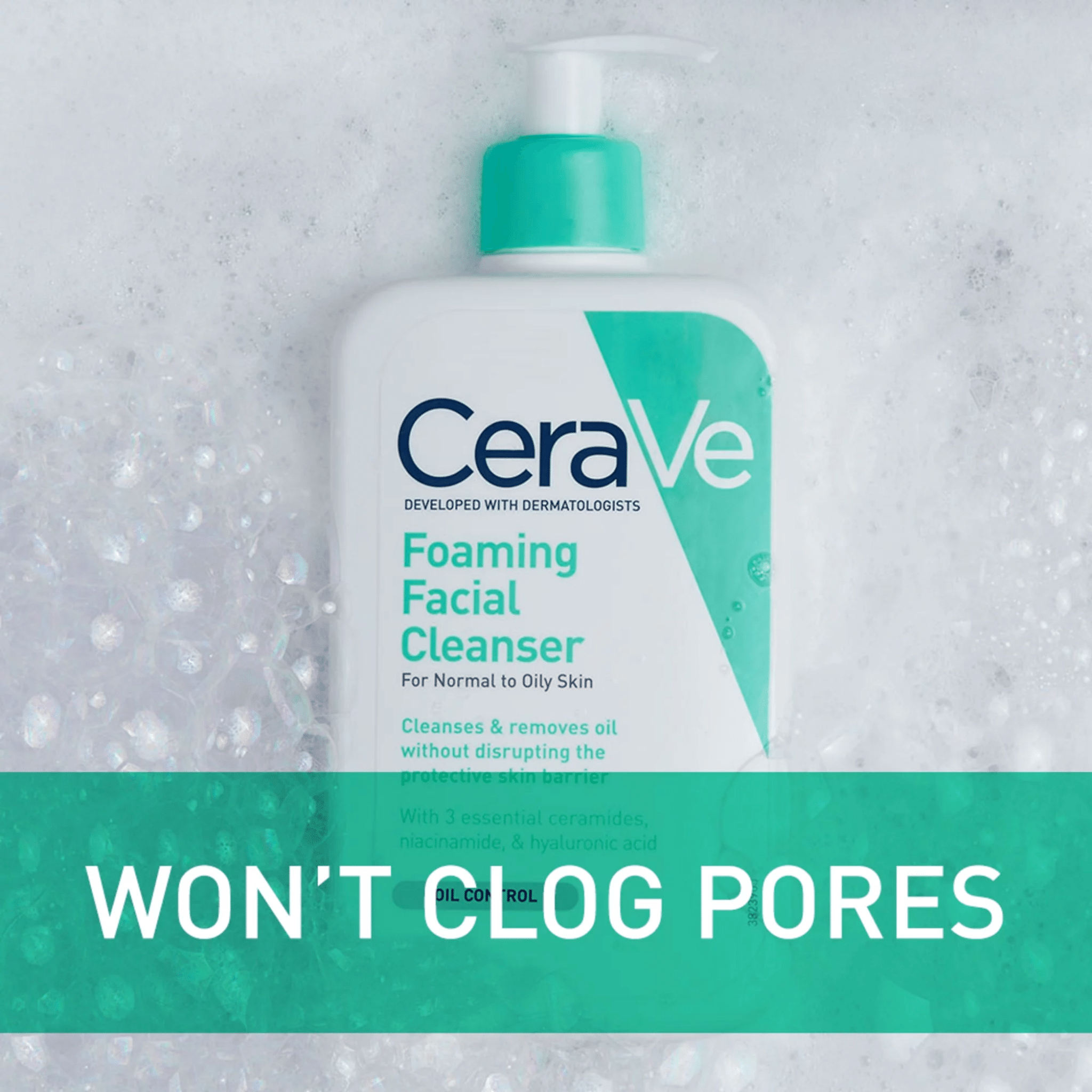 CeraVe Foaming Facial Cleanser (355ml)